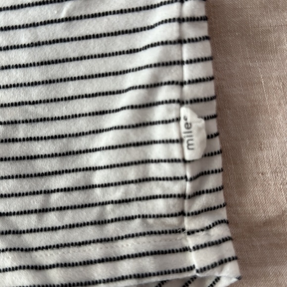 Miles Black and White Toddler Girl Tunic, 24 months - Picture 4 of 6